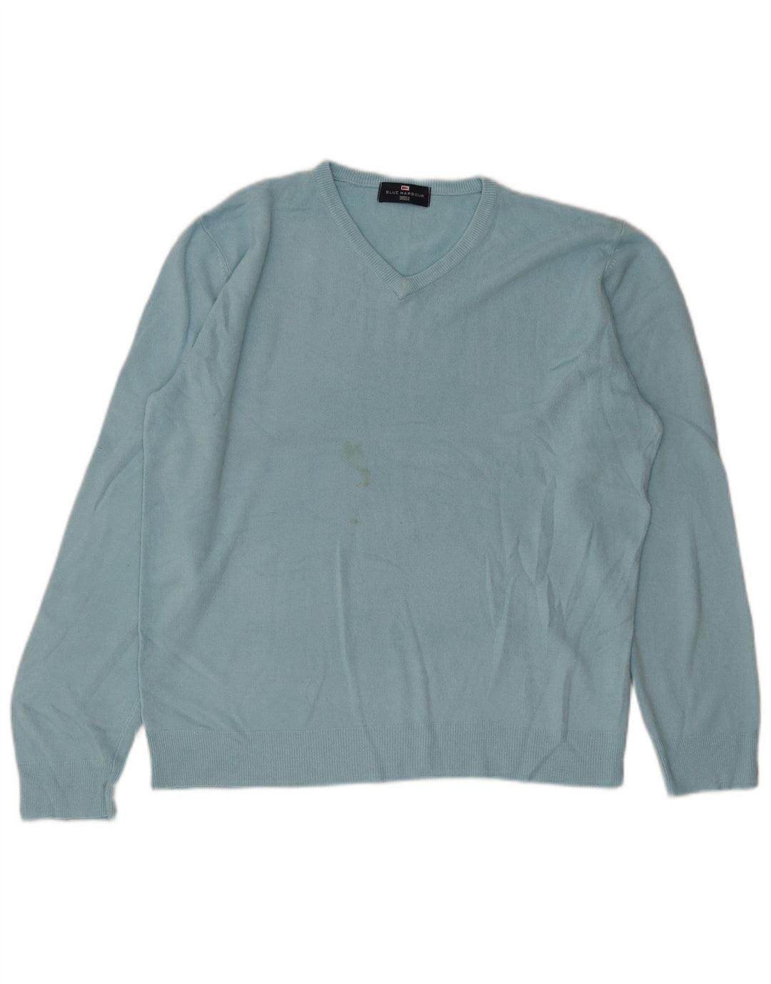 Marks & Spencer Suéter Azul Harbor con Cuello En V para Hombre Acrílico Grande