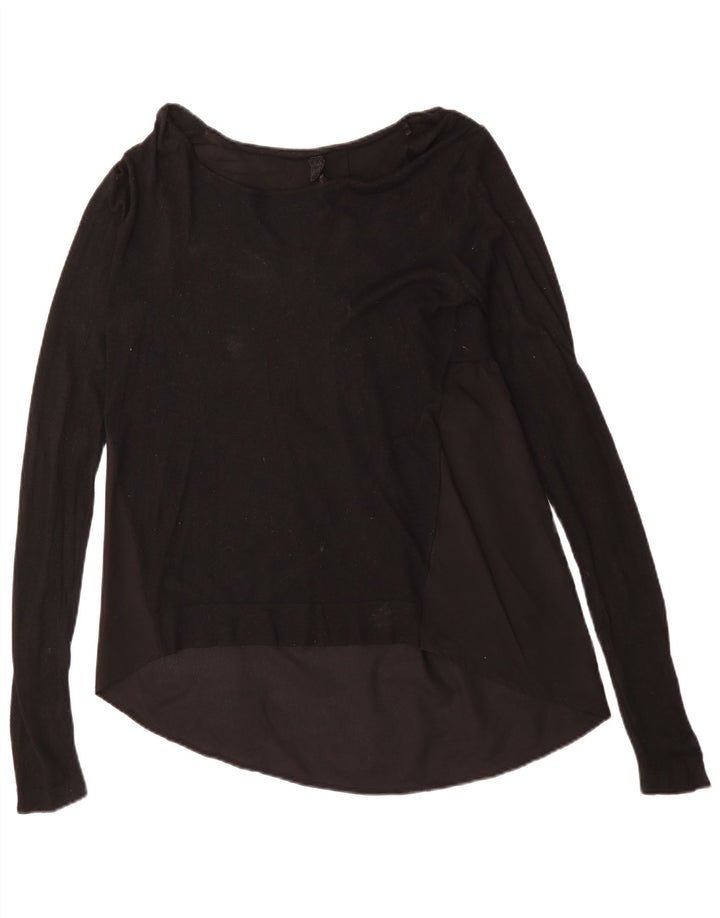 Guess Blusa para Mujer Top UK 44 Mediano Negro