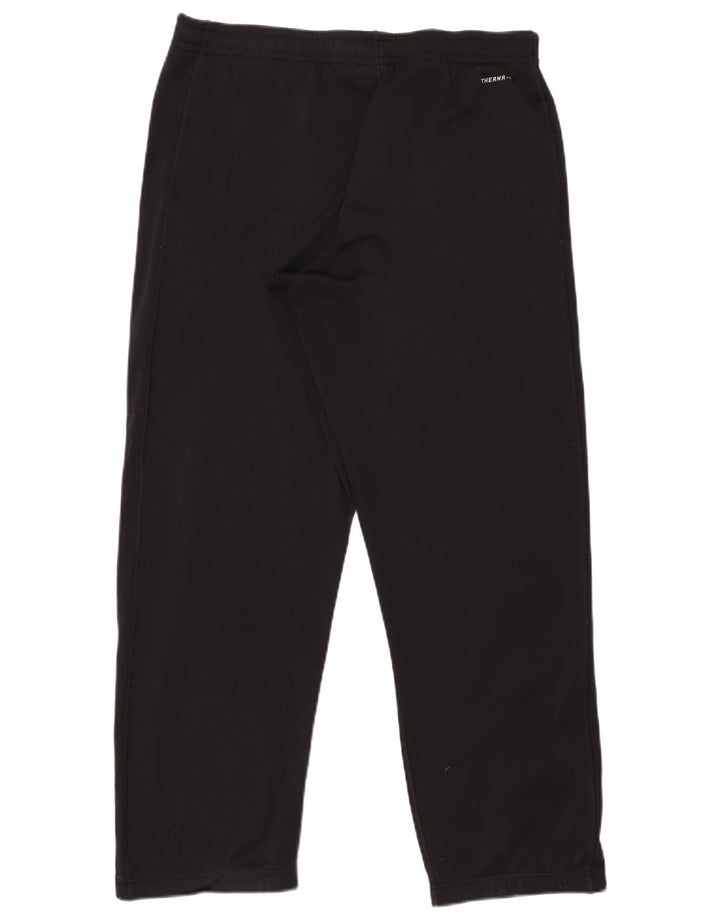 Nike - Pantalón de chándal Therma-Fit para hombre, talla grande, poliéster negro