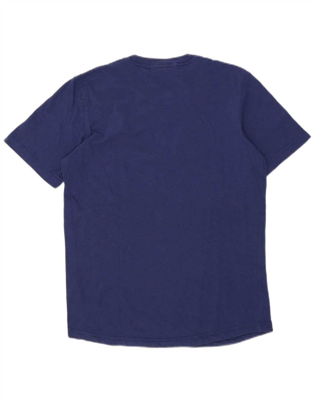 Adidas Hombre Camiseta Gráfica Top Algodón Azul Medio