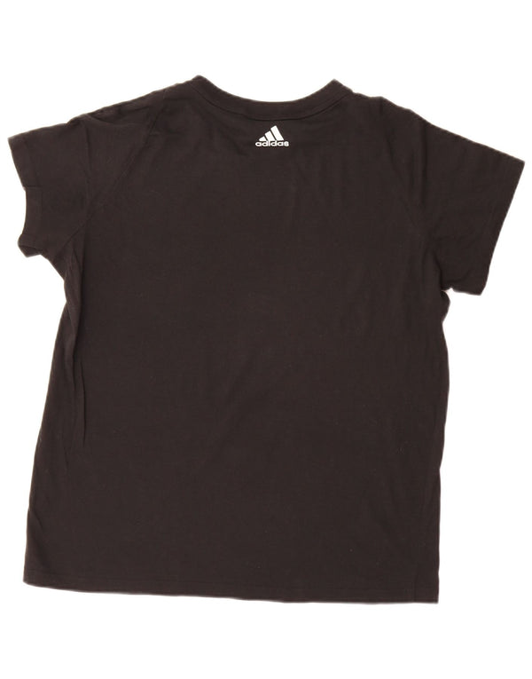 Adidas Camiseta Gráfica Mujer Top UK 20/22 XL Negro