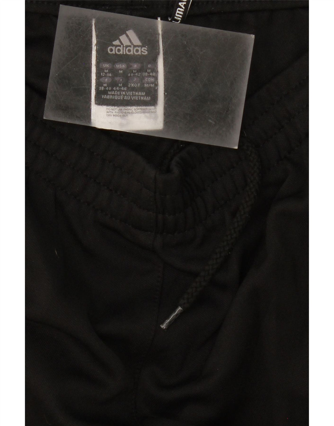 ADIDAS Womens Climalite Tracksuit Trousers UK 12/14 Medium  Black Vintage Adidas and Second-Hand Adidas from Messina Hembry 