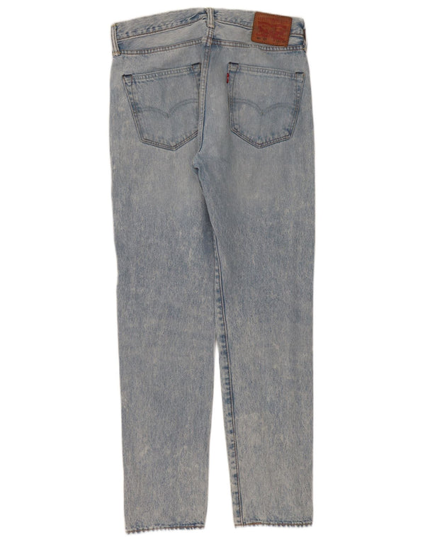Levi's Jeans rectos desgastados 501 CT para hombre W32 L32 Algodón azul