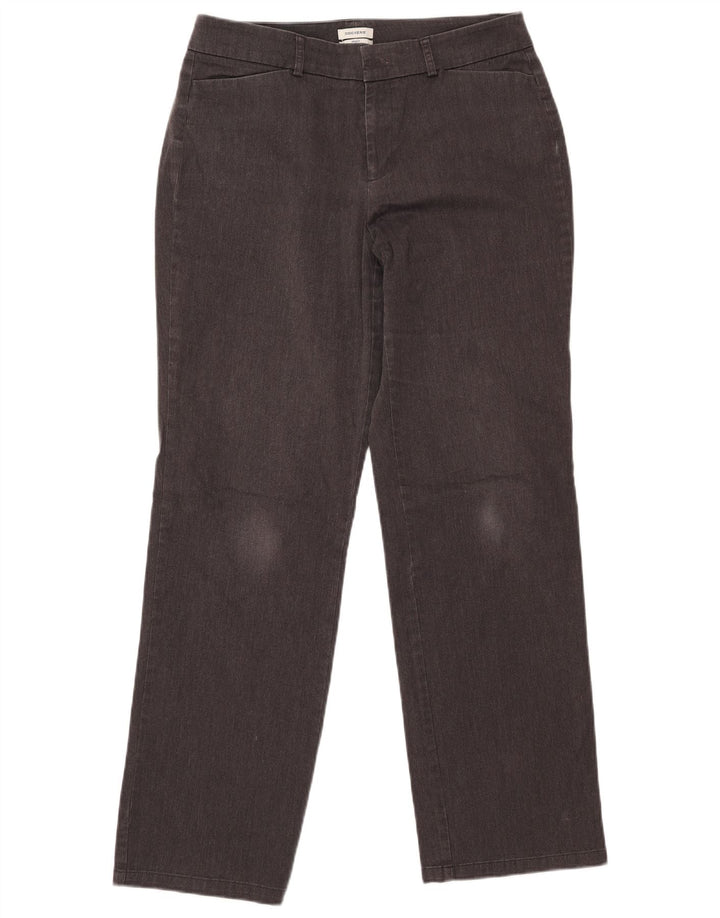 Dockers Pantalones casuales para mujer US 10 grande W32 L31 algodón gris