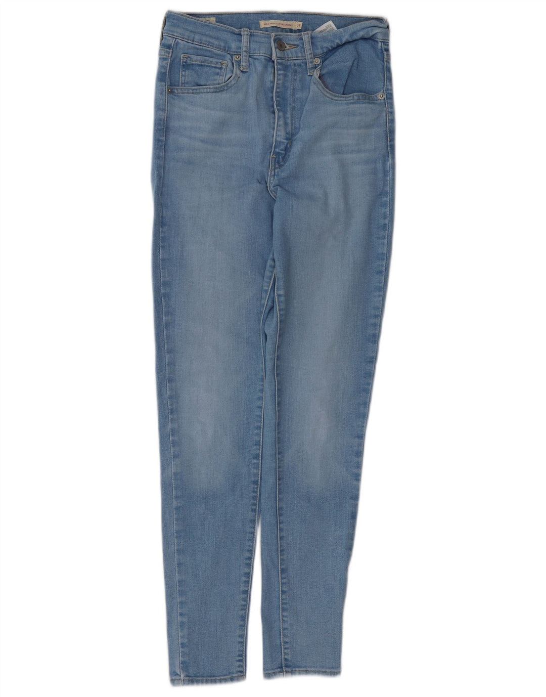 LEVI'S Vaqueros súper ajustados Mile High para mujer W27 L28 Algodón azul