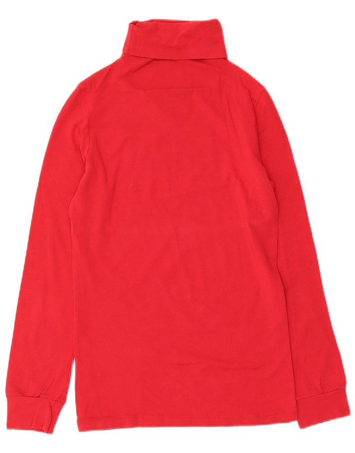 Guess Top gráfico para mujer de manga larga UK 44 Grande Algodón rojo