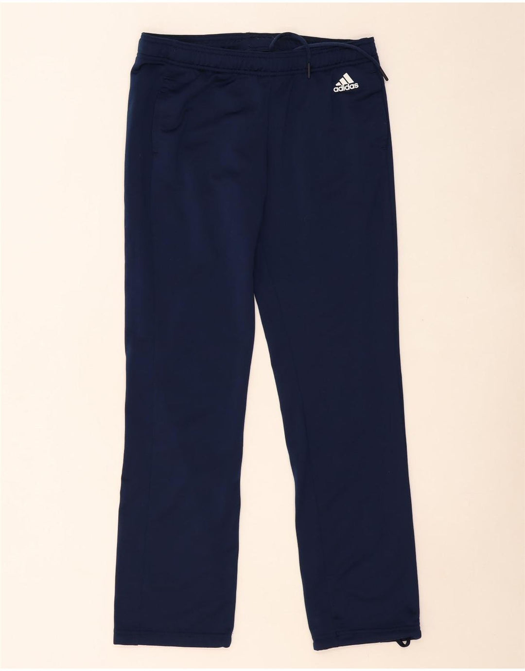 ADIDAS Pantalones de chándal para mujer Reino Unido 44 Grande Azul marino