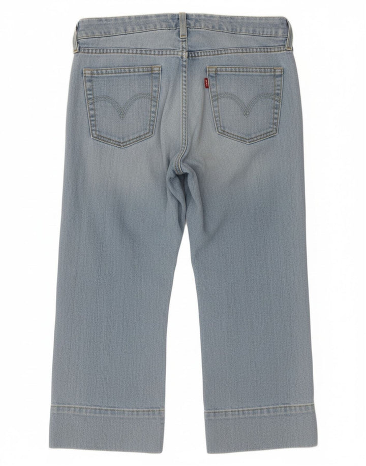 Levi's Bermudas vaqueras para mujer US 9 Medium W32 Blue Ramie