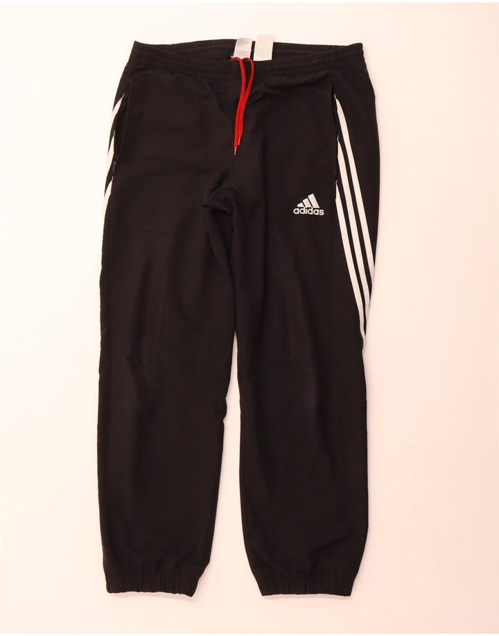 Adidas Hombre Pantalones De Chándal Joggers Medium Negro Poliéster