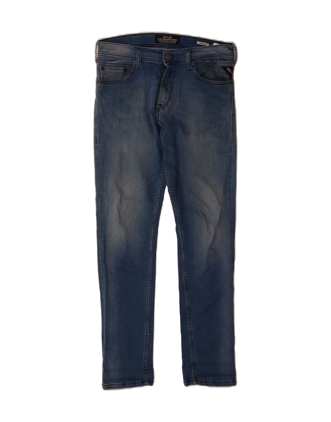 REPLAY Womens Jondrill Slim Jeans W30 L30 Blue Cotton Vintage Replay and Second-Hand Replay from Messina Hembry 