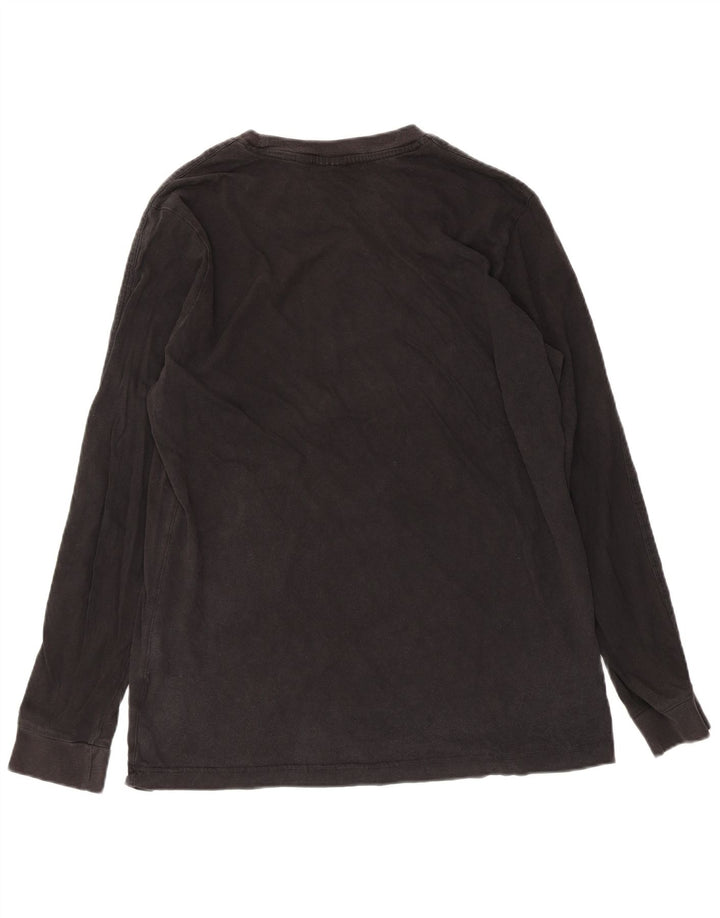 Adidas Hombre Gráfico Top Manga Larga Medio Algodón Negro