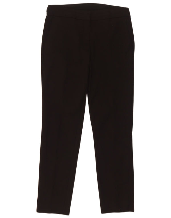 Zara Mujer Pantalón Chino Slim Grande W30 L28 Algodón Negro