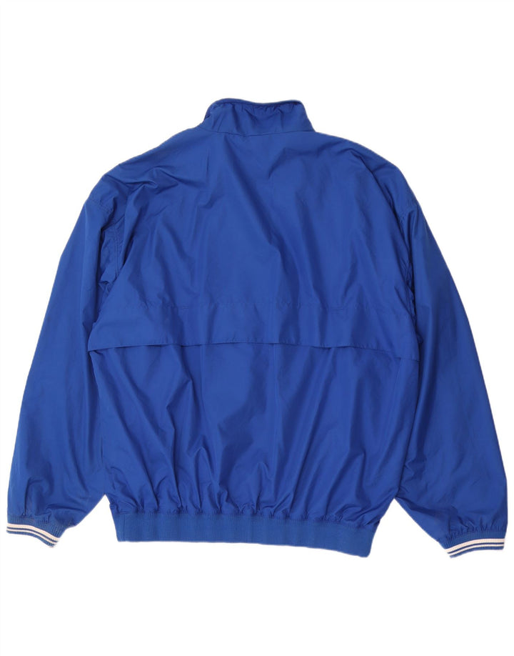 Reebok Mens Graphic Pullover Chándal Top Chaqueta XL Poliéster Azul