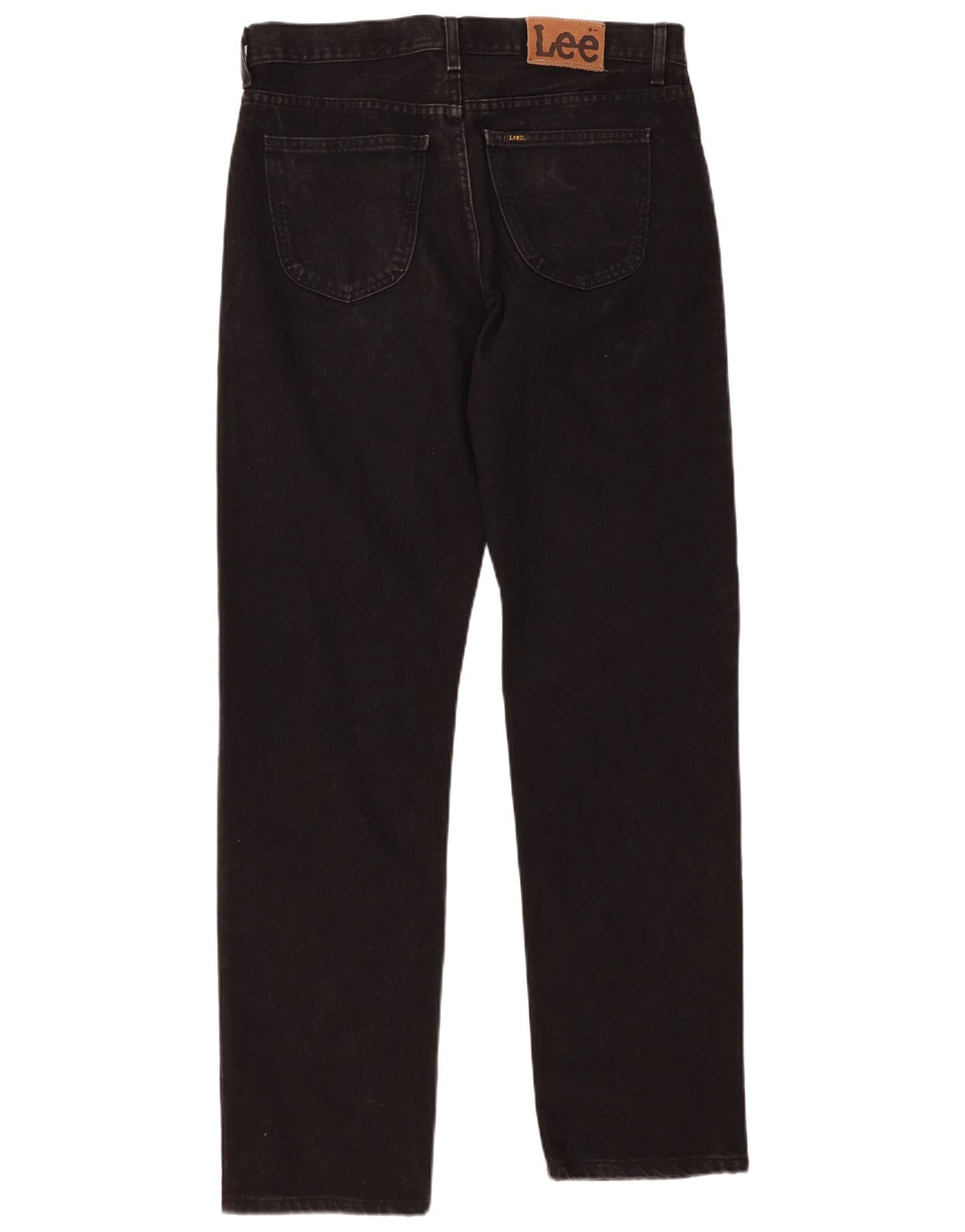 LEE Vaqueros rectos para hombre W34 L34 Algodón negro