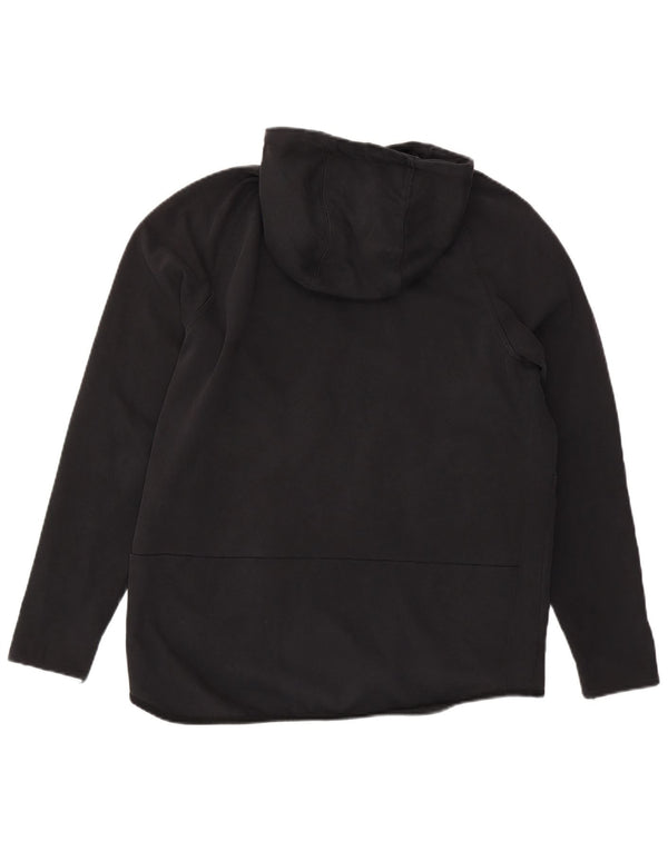 Nike Sudadera con capucha y cremallera para hombre XL Algodón negro