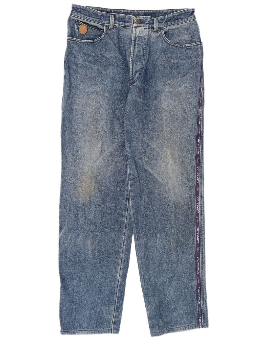 Vaqueros Trussardi Hombre Rectos IT 52 XL W38 L32 Algodón Azul