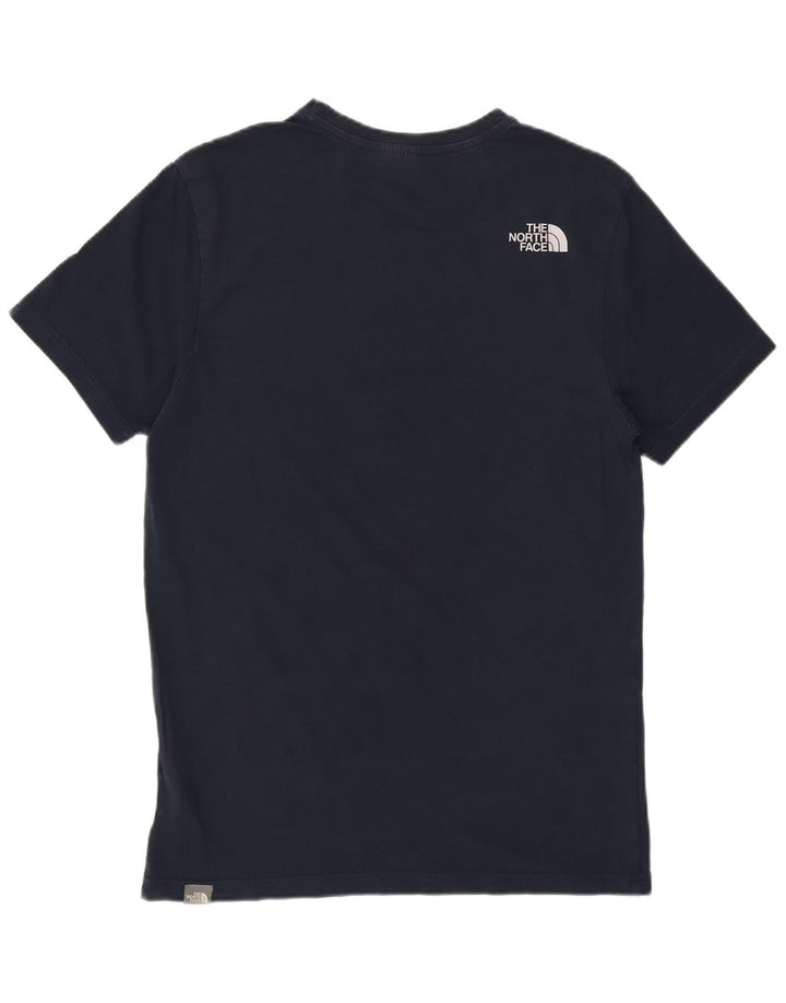 Camiseta The North Face Hombre Top Small Azul Marino Algodón