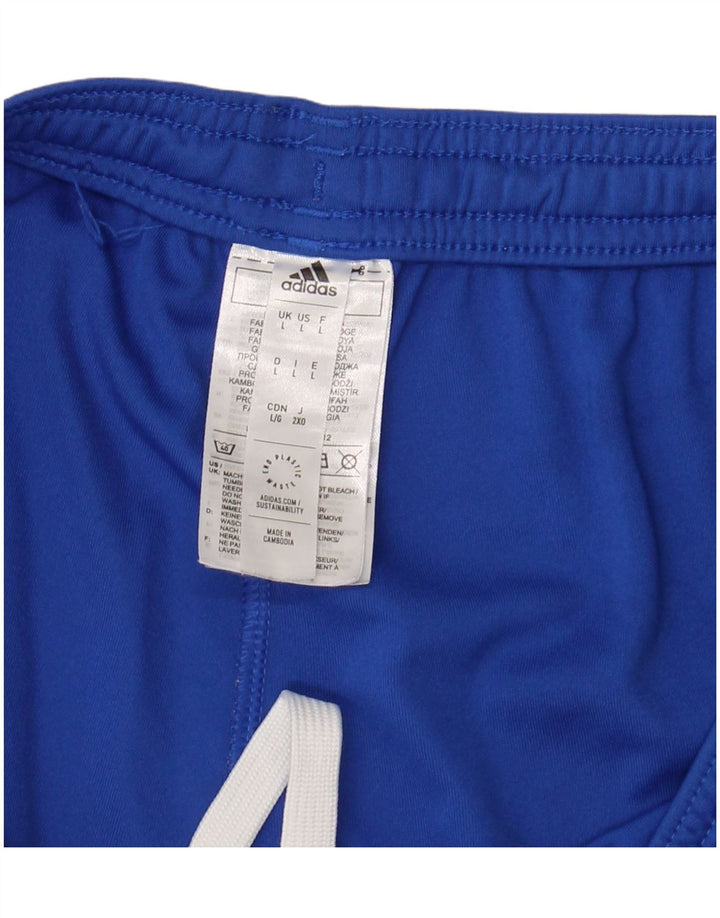 ADIDAS Pantalones cortos deportivos Aeroready para hombre Poliéster azul grande