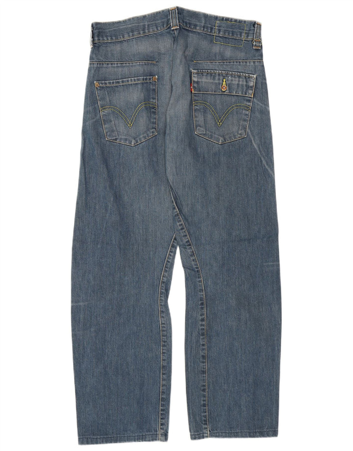 Vaqueros Levi's Hombre Rectos W31 L29 Algodón Azul