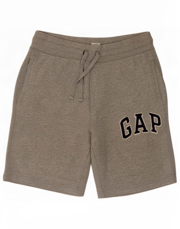 Gap Shorts deportivos con estampado gráfico para hombre Algodón gris pequeño