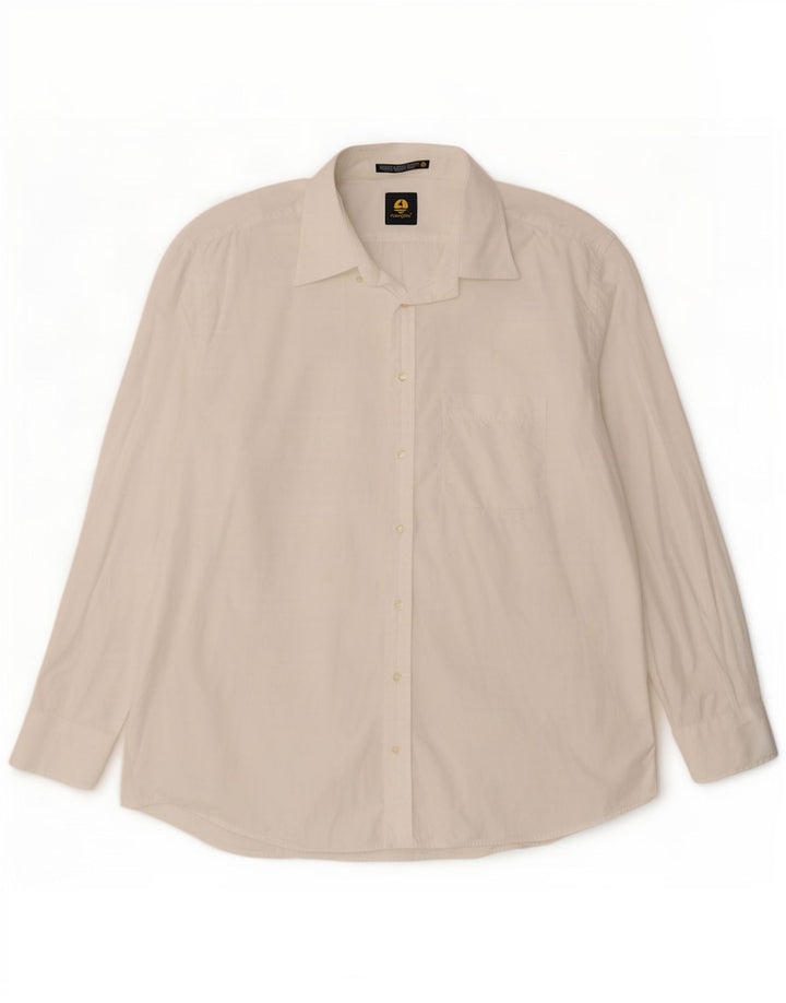 Camisa Navigare Hombre 2XL Algodón Blanco