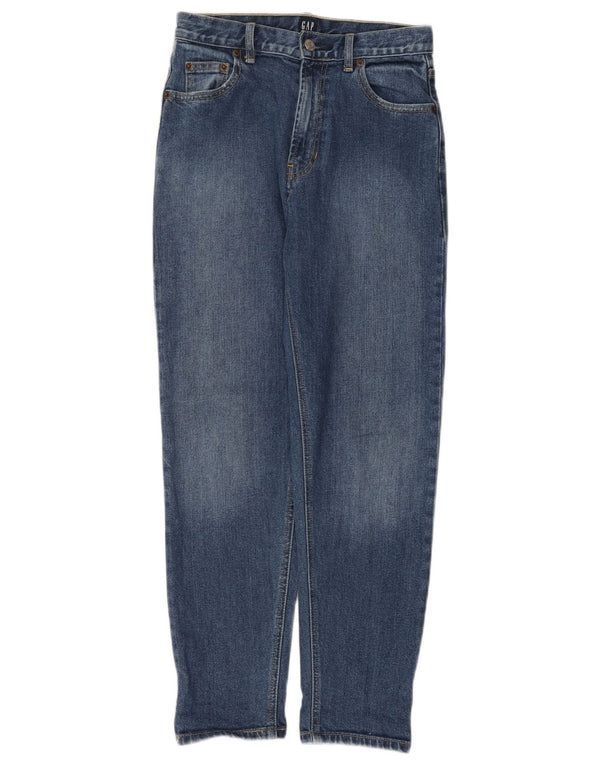 Vaqueros Cónicos De Talle Alto Para Mujer Gap W26 L27 Algodón Azul