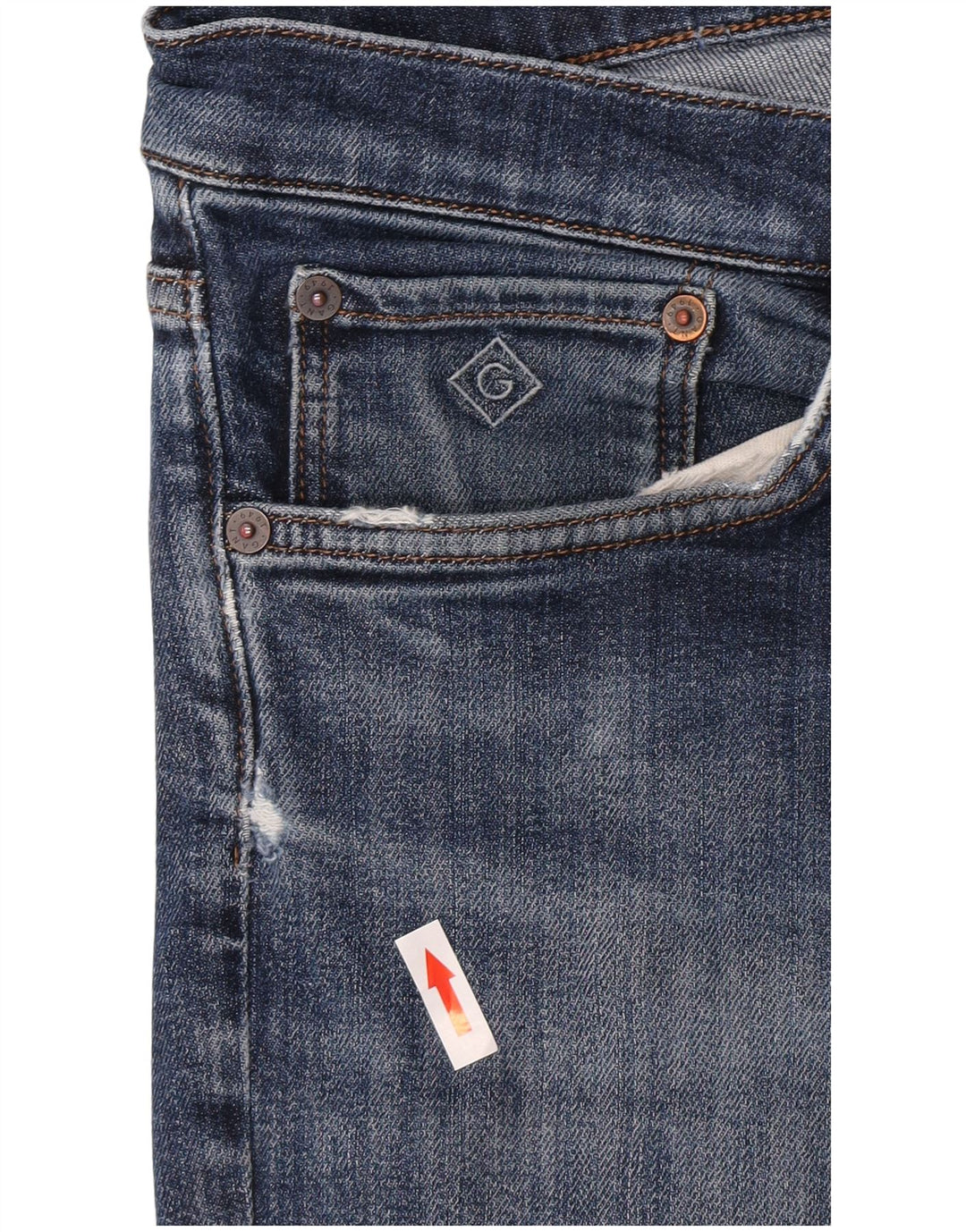 Vaqueros Gant Hombre Slim W36 L32 Azul