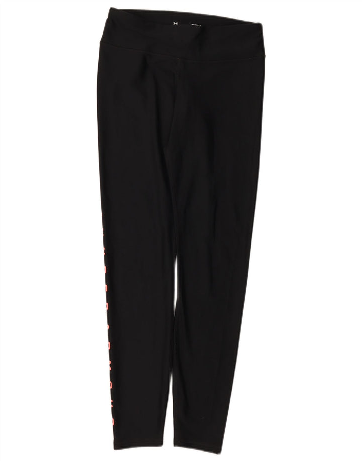 Under Armour Leggings gráficos para mujer UK 40 Mediano Poliéster negro