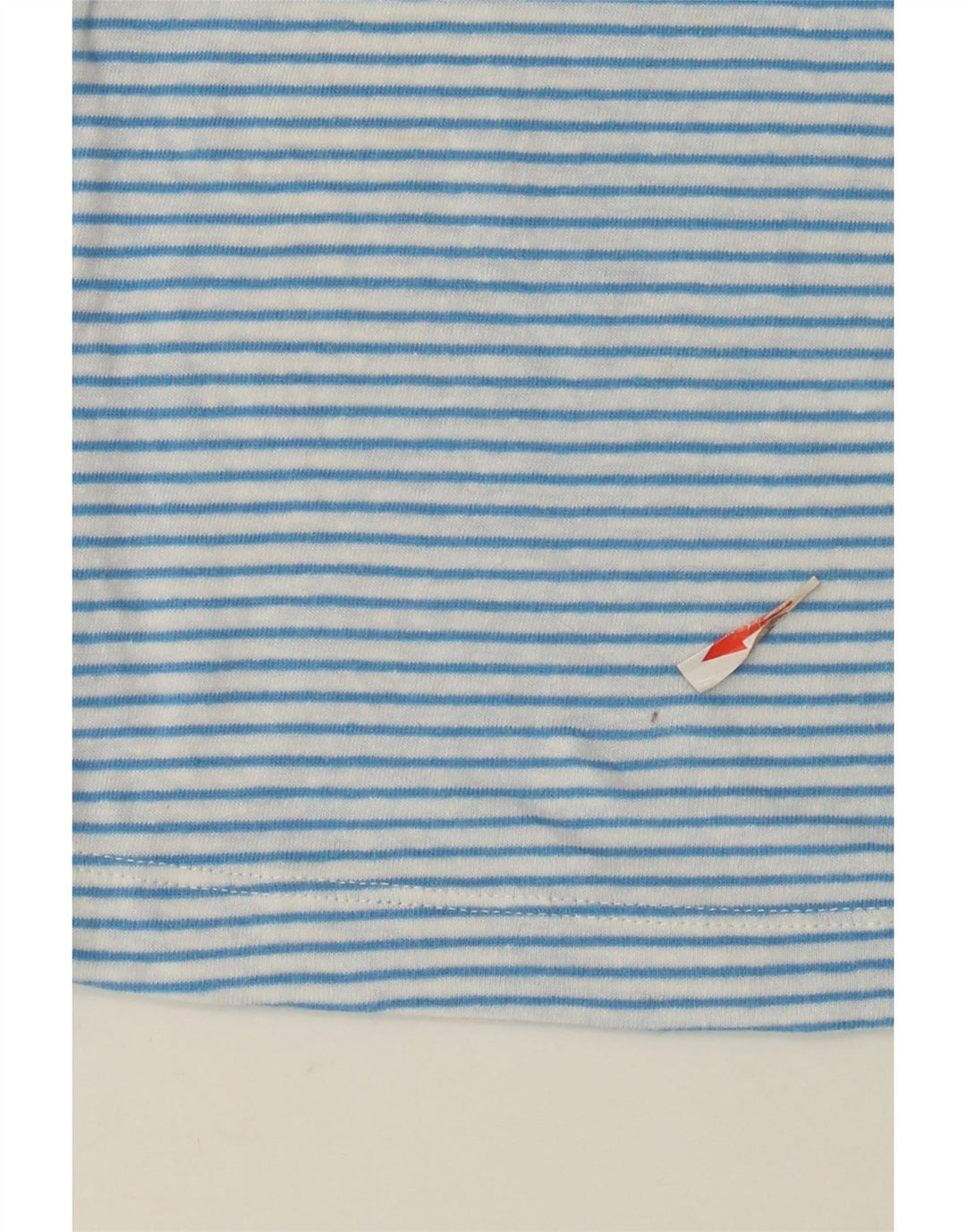 Marks & Spencer Camiseta para mujer Top UK 40 Azul medio Lino a rayas