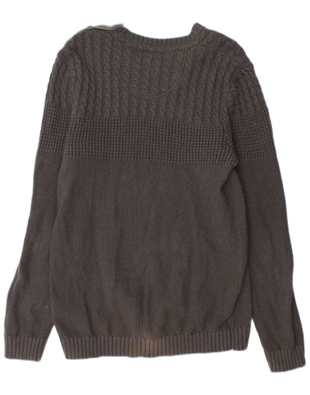 Ted Baker - Jersey para mujer con cuello barco, talla 4, algodón gris grande