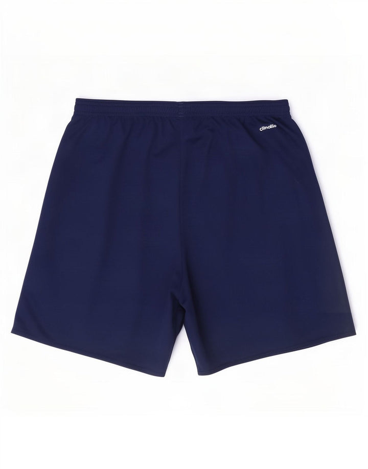 Adidas Mens Climalite Sport Shorts Grande Azul Marino Poliéster