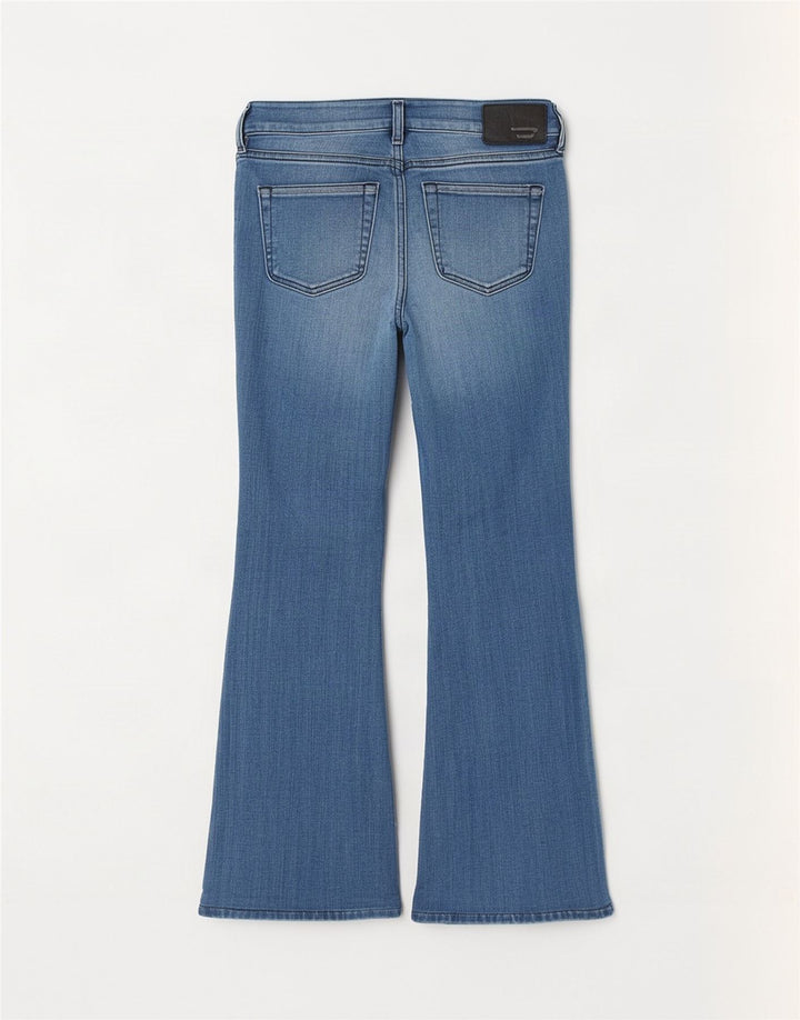 Vaqueros Acampanados Mujer Diesel W26 L30 Algodón Azul