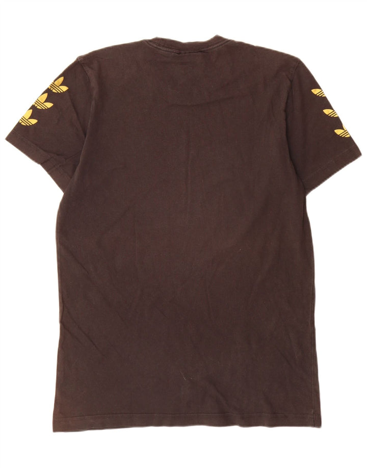 Adidas - Camiseta gráfica para hombre, talla mediana, color negro