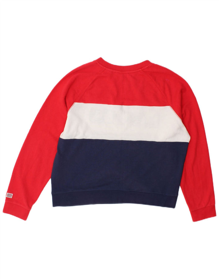 Levi's Sudadera tipo jersey para mujer UK 46 Large Multicolor Colourblock