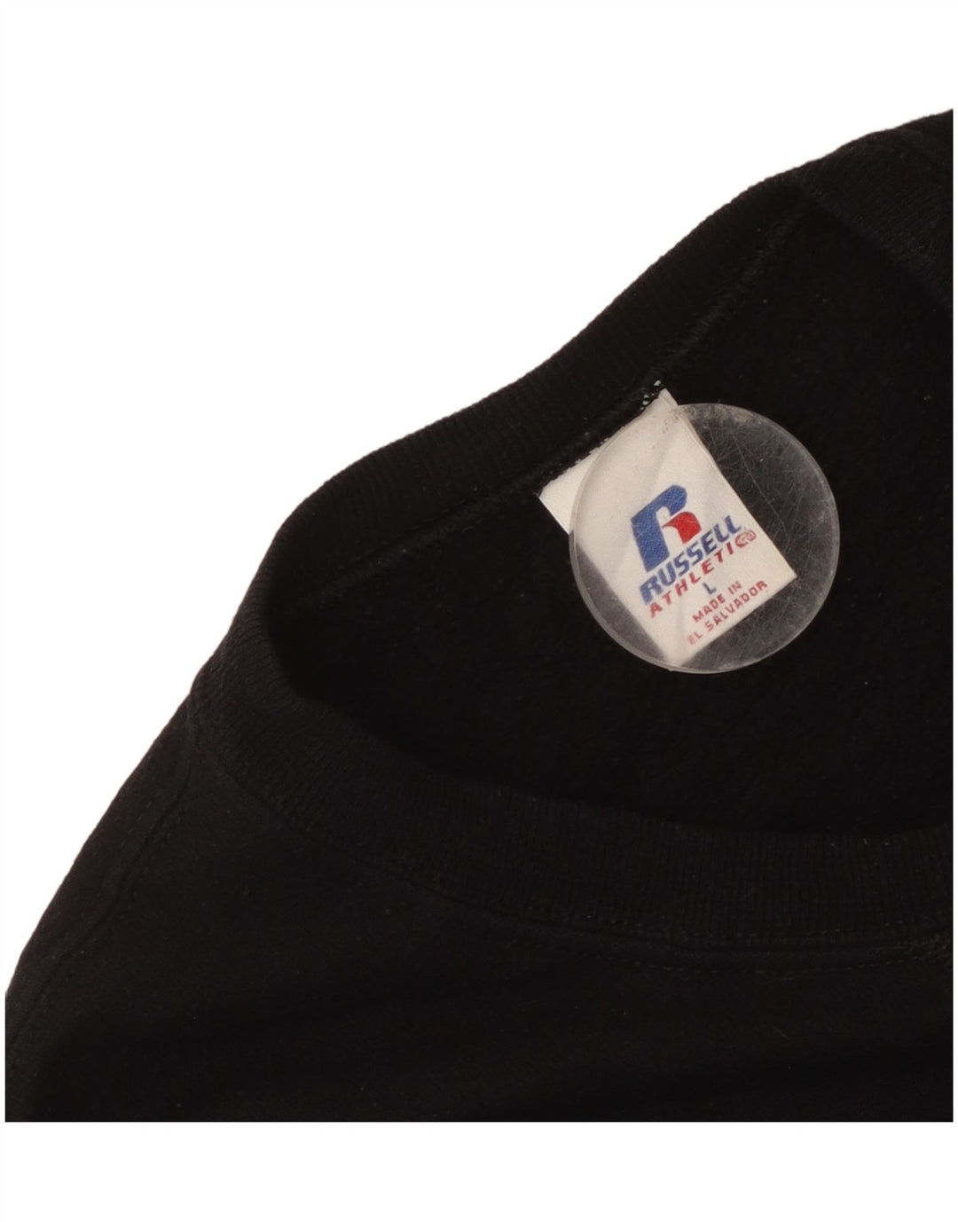 Russell Athletic - Sudadera para mujer, talla 40, talla grande, algodón negro