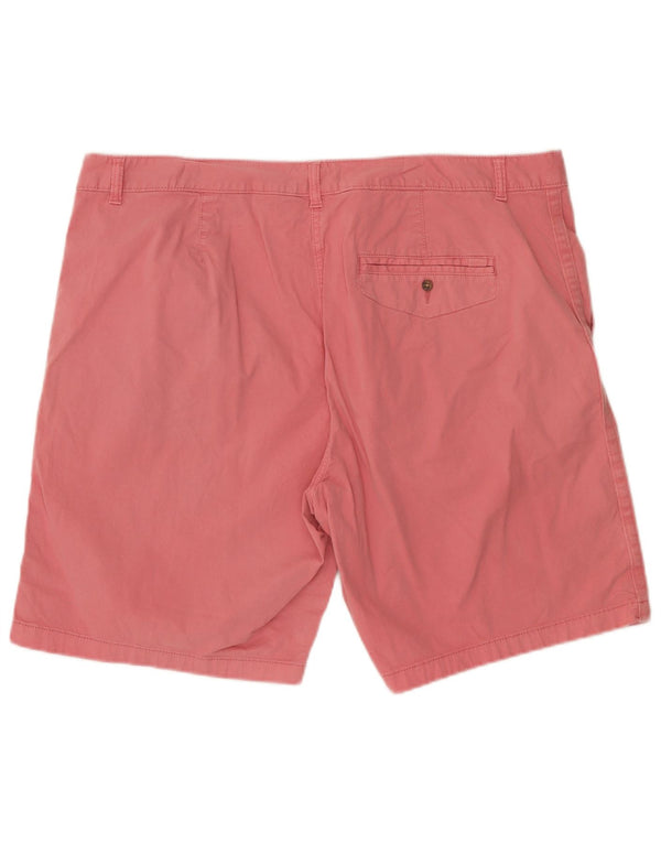 Marks & Spencer Pantalones cortos chinos para mujer UK 20 2XL W40 Algodón rosa