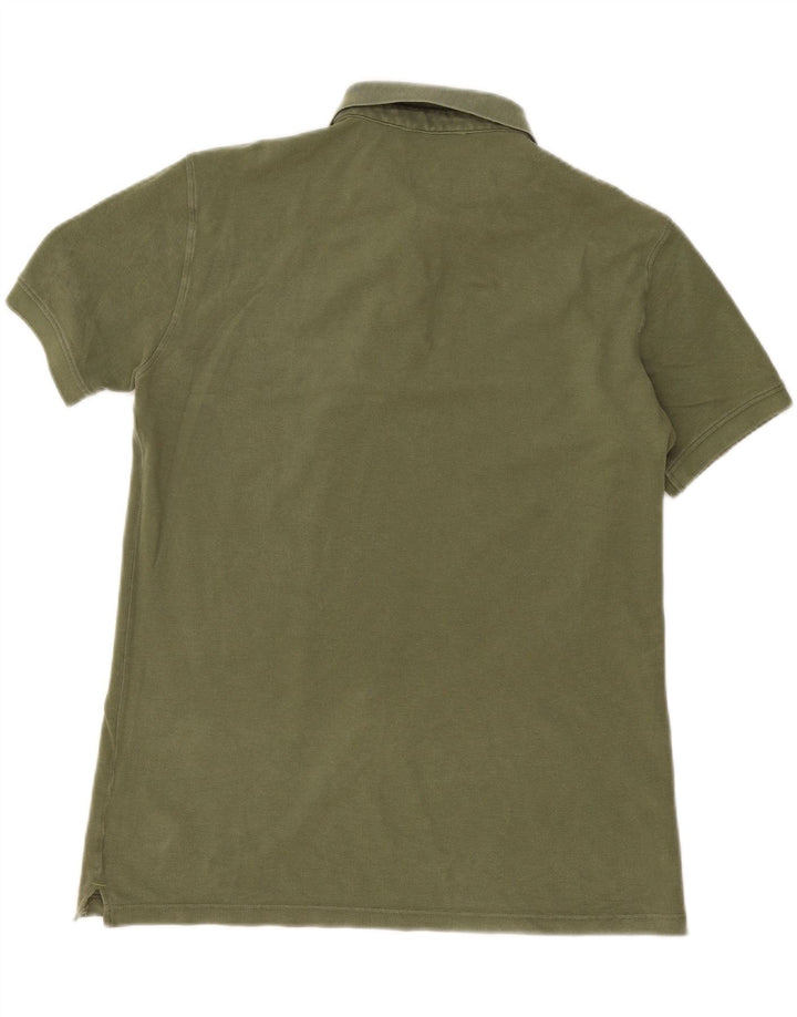 Polo Hombre Trussardi Jeans Algodón Caqui Medio