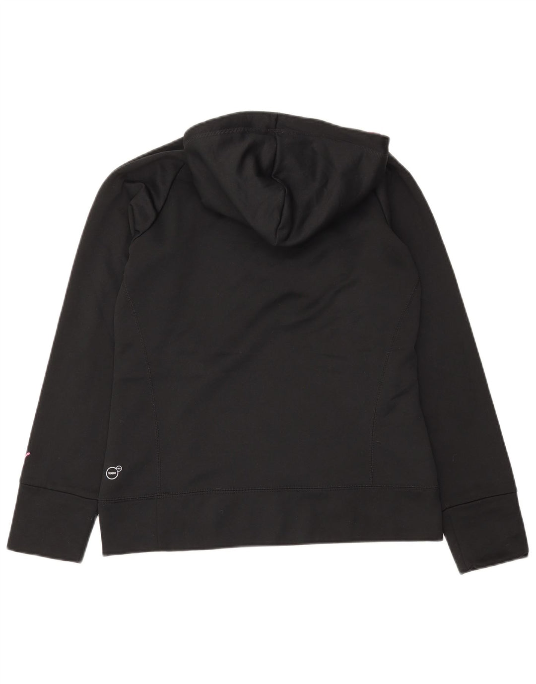 PUMA Sudadera con capucha gráfica para mujer Reino Unido 12 Mediano Negro Poliéster