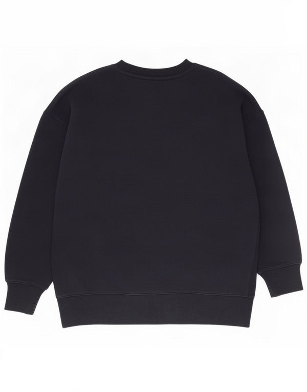 Superdry Hombre Loose Fit Sudadera Jumper Medium Azul Marino Algodón