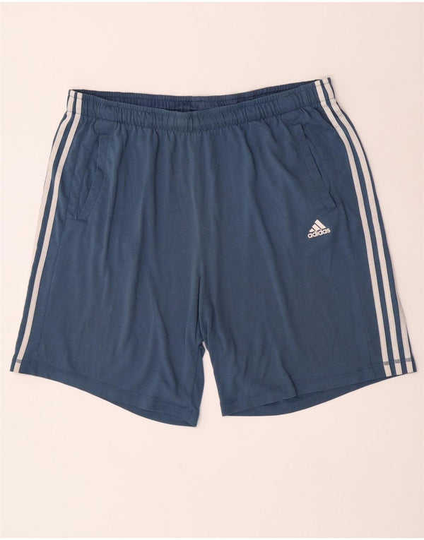 Adidas Mens Climalite Sport Shorts 2XL Azul Poliéster