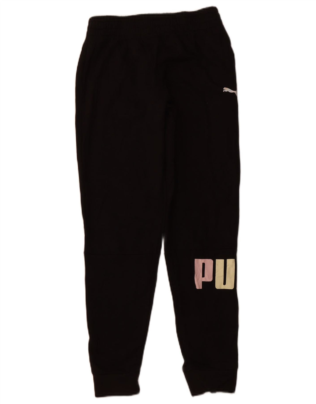 PUMA Pantalón de chándal gráfico para niña Joggers 15-16 años XL Negro