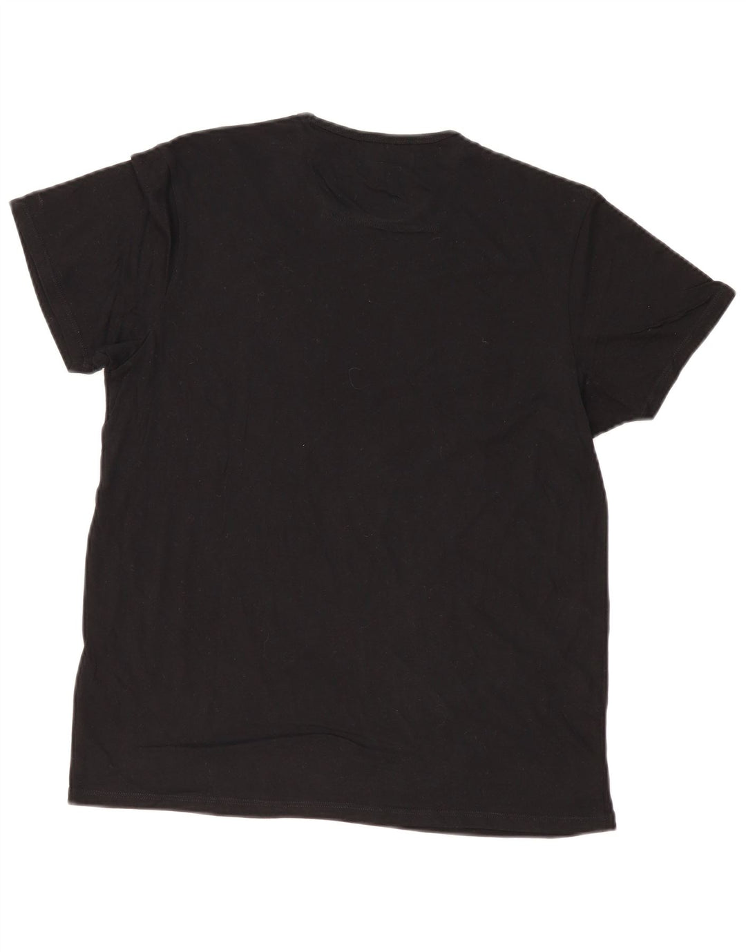 Ben Sherman - Camiseta gráfica para hombre, talla mediana, algodón negro