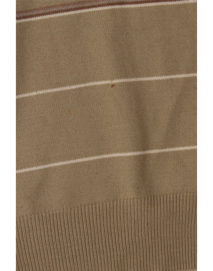 Marks & Spencer Suéter con Cuello en V Blue Harbor para Hombre Caqui Mediano