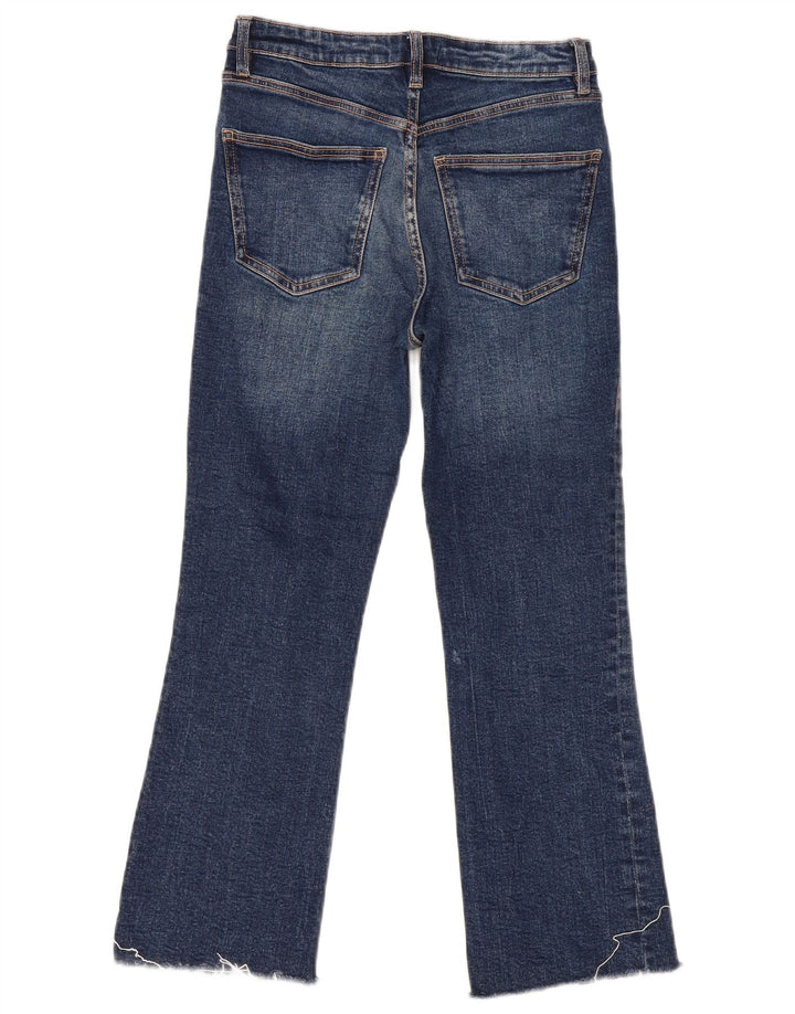 Zara Vaqueros Bootcut Mujer EU 36 XS W26 L25 Azul Marino