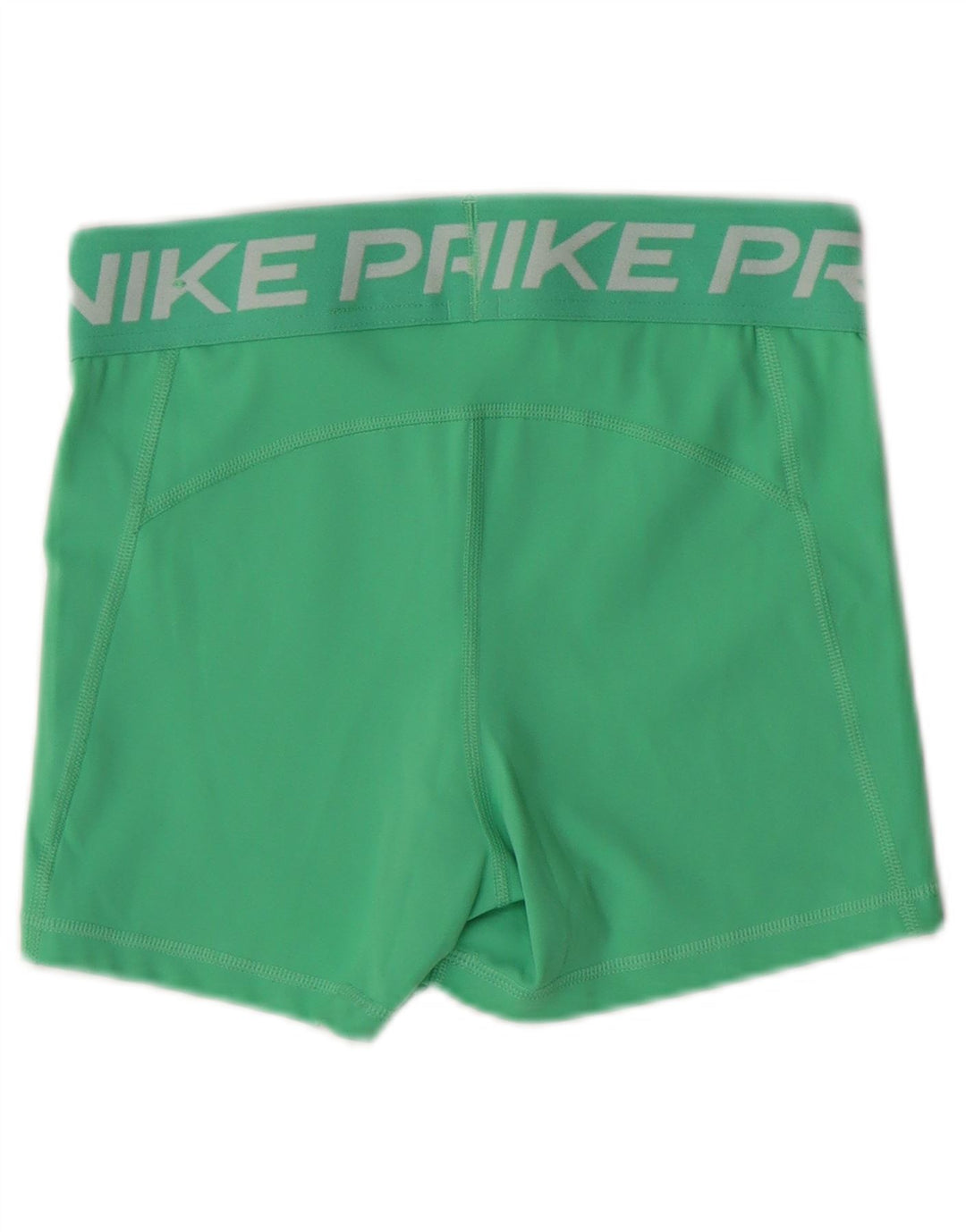 NIKE Pantalones cortos deportivos Dri Fit Graphic para mujer UK 8 Small Verde Poliéster