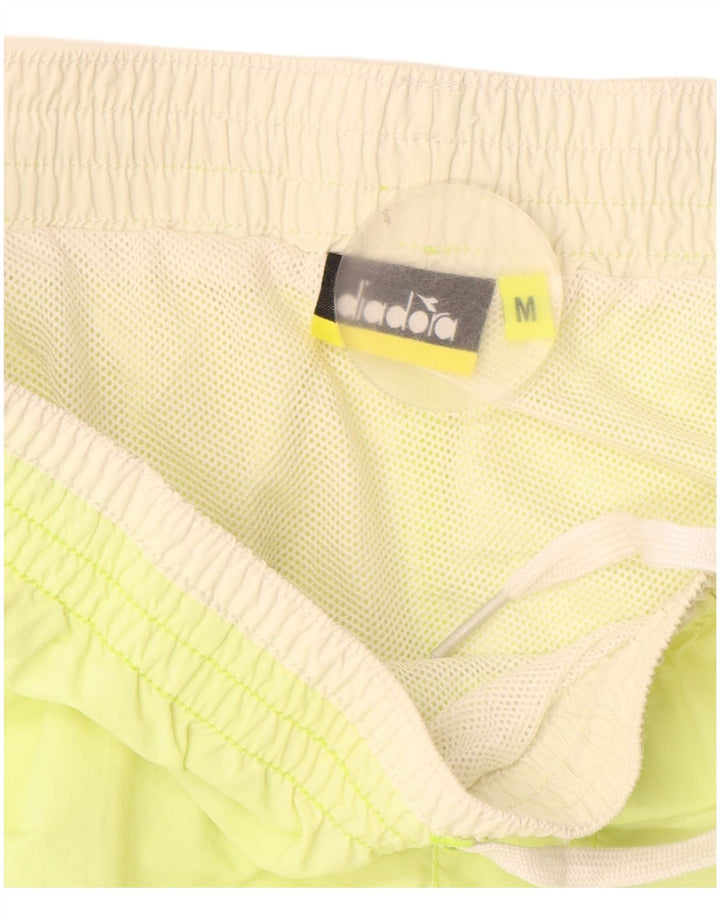Diadora Bañador Corto Hombre Poliamida Amarillo Mediano
