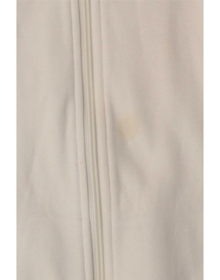 Adidas Hombre Chándal Top Jacket Medium Blanco Colorblock Poliéster