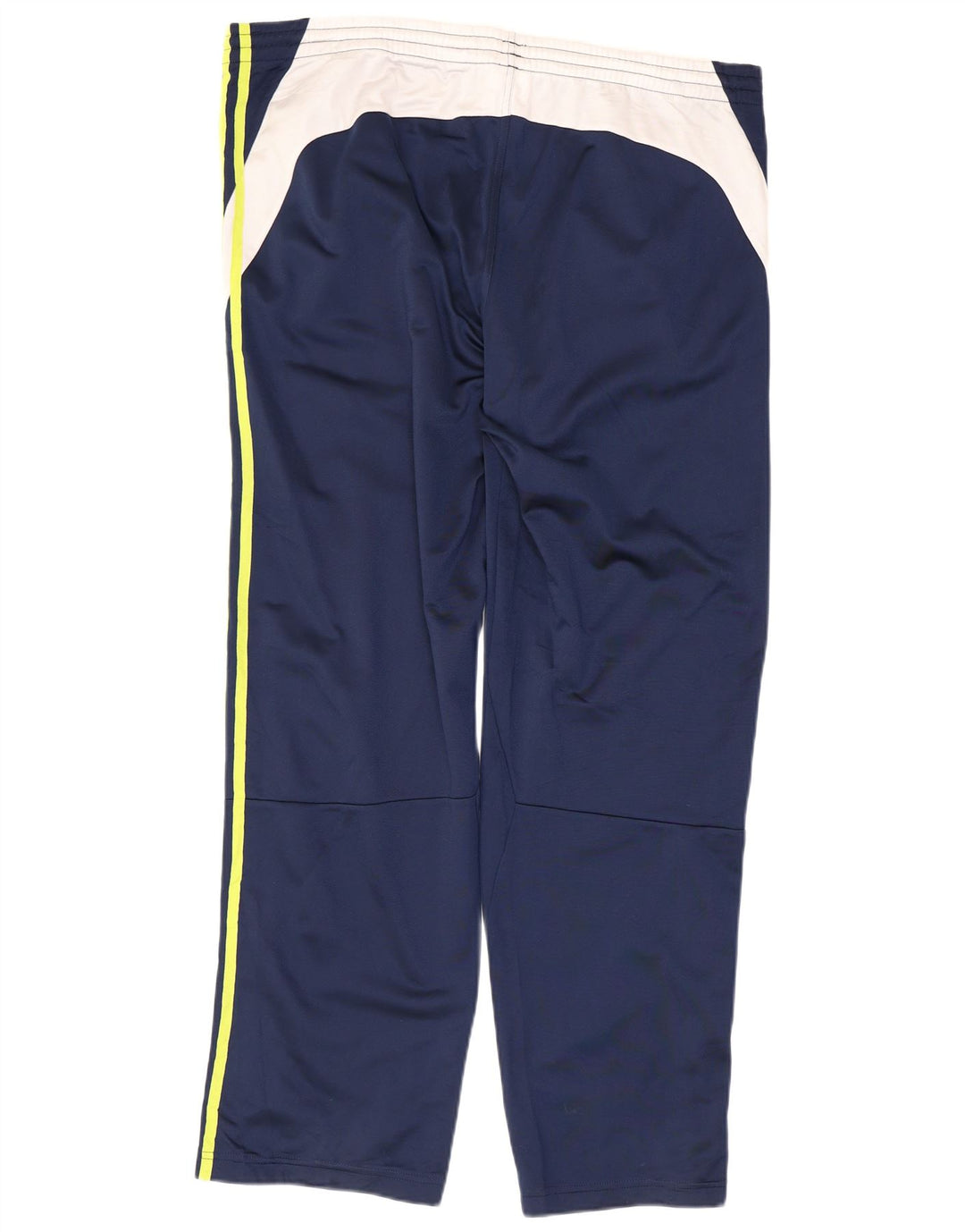 Adidas Hombre Pantalones De Chándal Gráficos Grande Azul Marino Colorblock