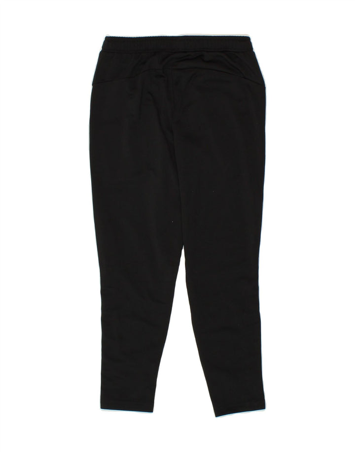 PUMA Boys Tracksuit Trousers 7-8 Years Black Vintage Puma and Second-Hand Puma from Messina Hembry 