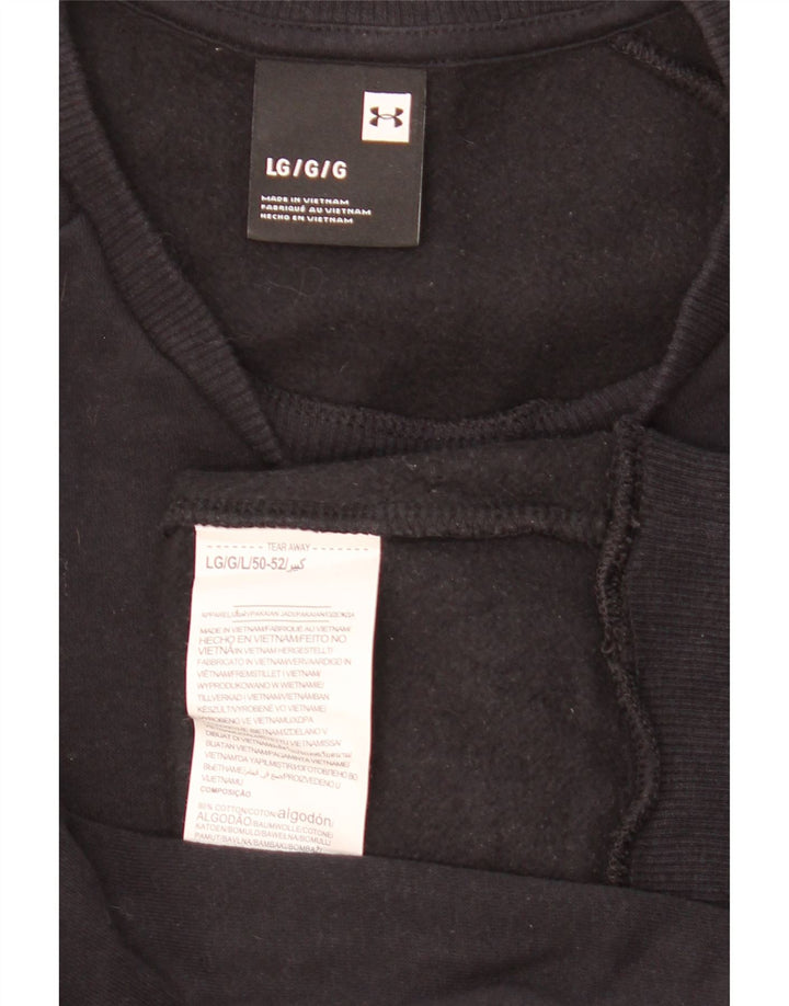 Under Armour Hombre Sudadera Jumper Grande Azul Marino Algodón
